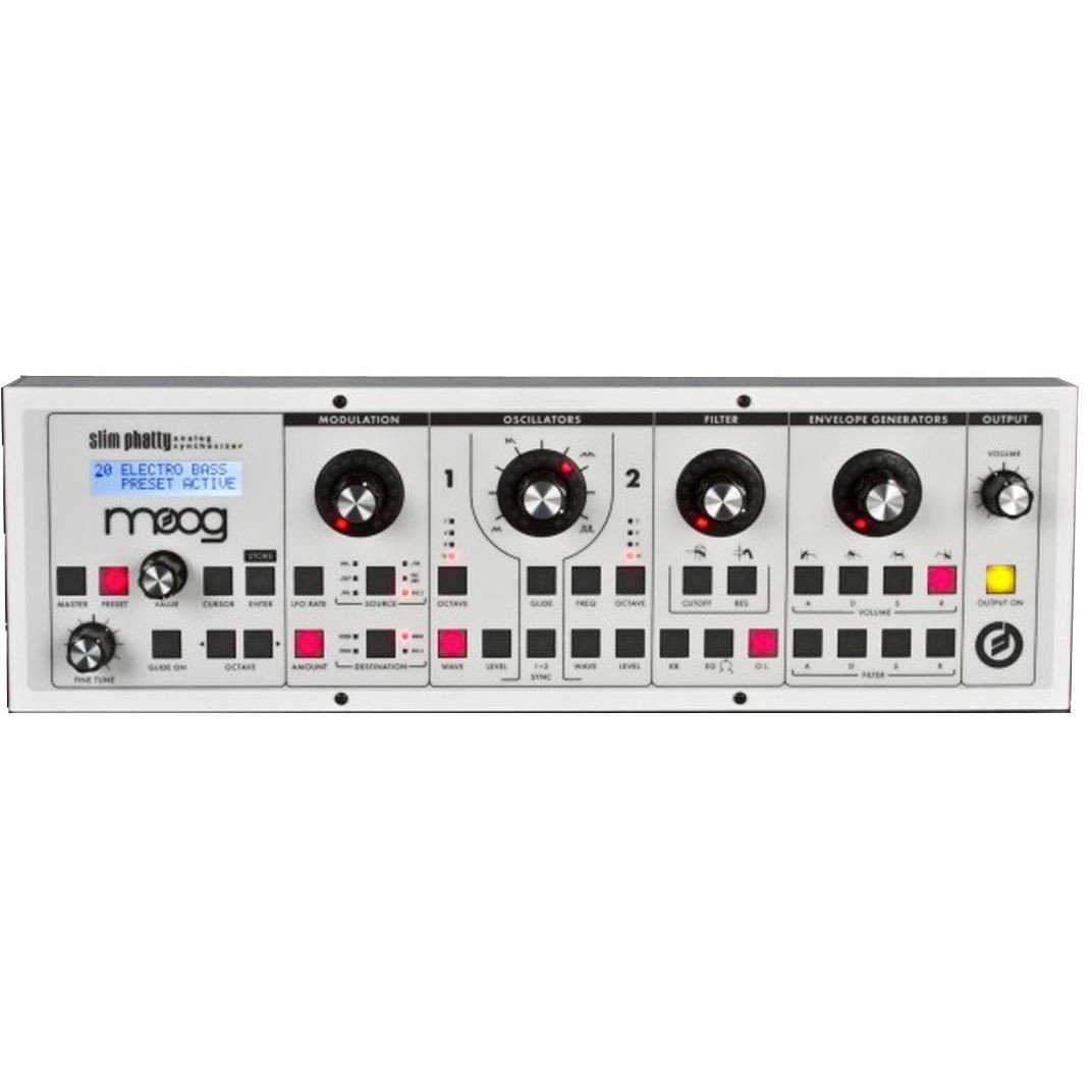 moog slim phatty analog synthesizer